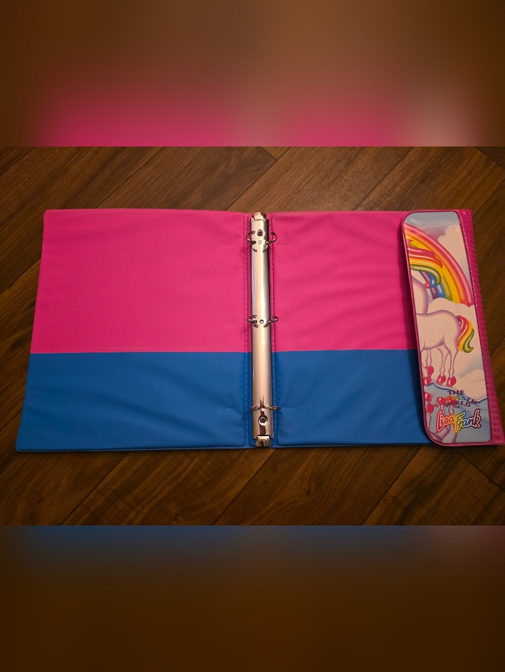 90s Lisa Frank Markie the Unicorn Trapper Keeper - Picture 4 of 13